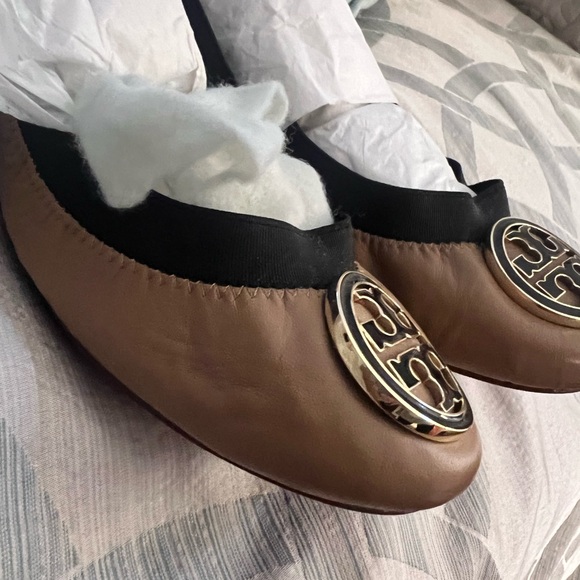 Tory Burch authentic women’s size 8M ballet flats good condition - Picture 4 of 8